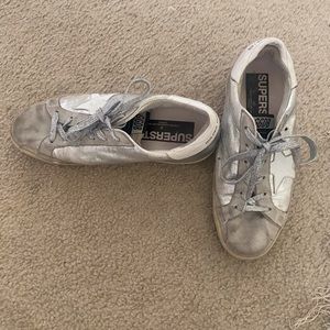 Golden goose sneakers. Slightly used. Size 8